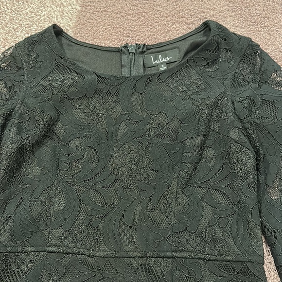 Black lace Lulu’s dress - Picture 2 of 9